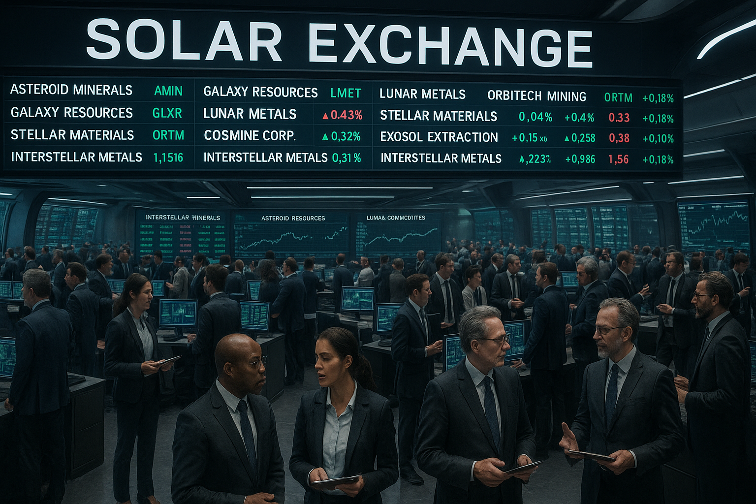 The Floor of the Solar Exchange